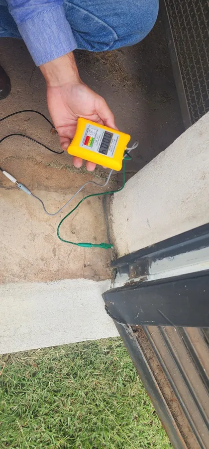 Medição elétrica em campo com terrômetro