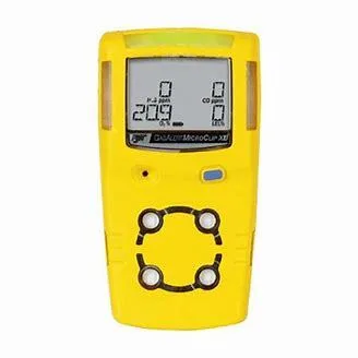 Detector de 4 Gases GasAlert MicroClip XL O2/LEL/CO/H2S – BW