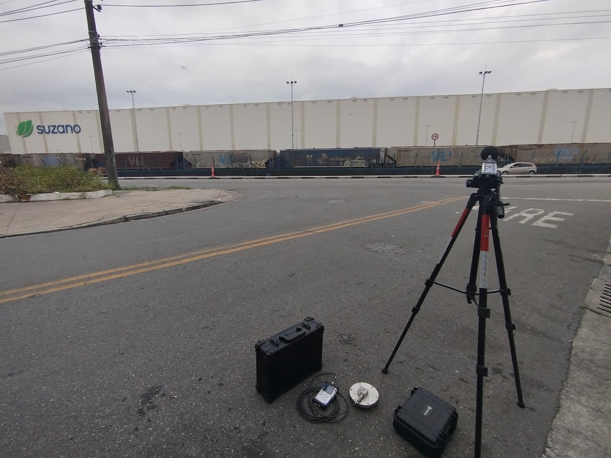 laudo de ruído externo em São Paulo NBR 10151 ISO 17025 medição de ruído ambiental