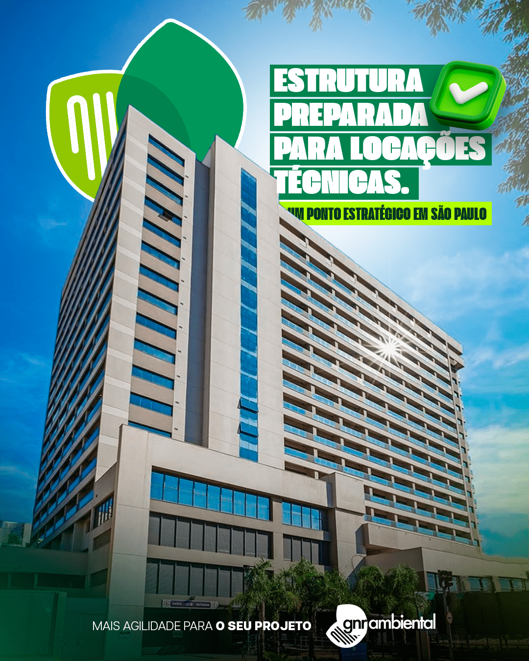 Estrutura técnica da GNR Ambiental para inspeção elétrica conforme NR10