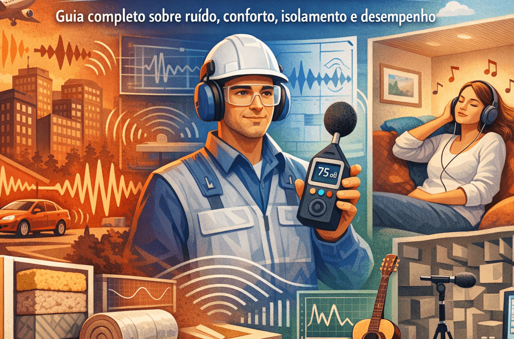 Engenharia acústica: guia completo sobre ruído, conforto, isolamento e desempenho