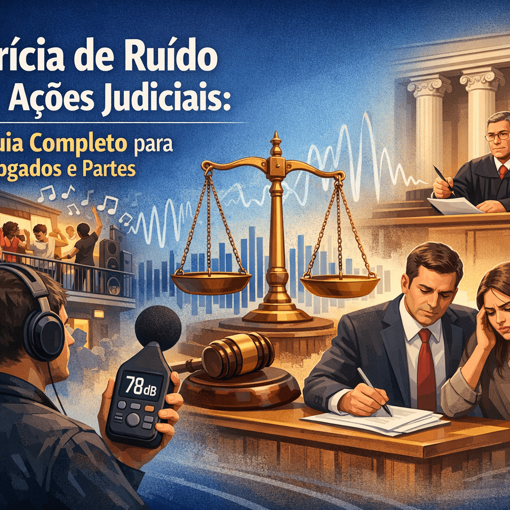 Perícia de ruído em ações judiciais: o guia completo para advogados e partes (POST-PILAR)