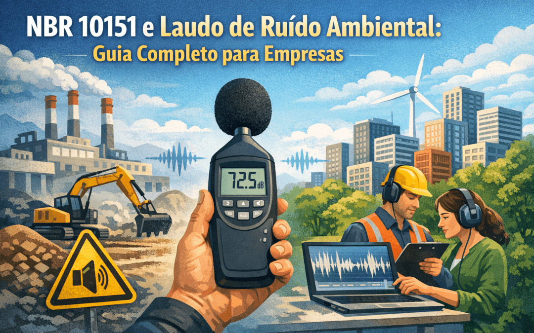 NBR 10151 e laudo de ruído ambiental: guia completo para empresas