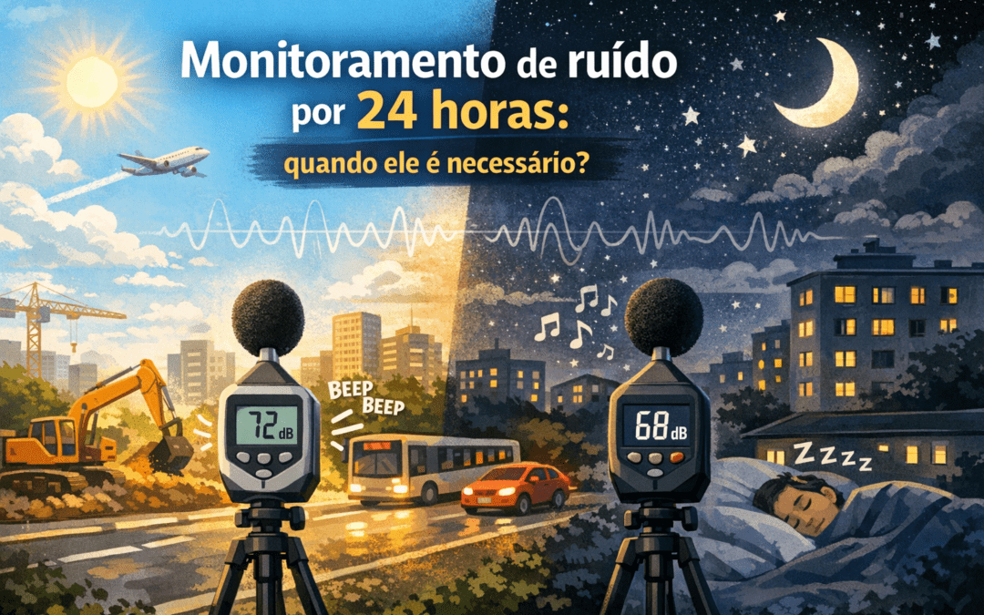 Monitoramento de ruído por 24 horas: quando ele é necessário?