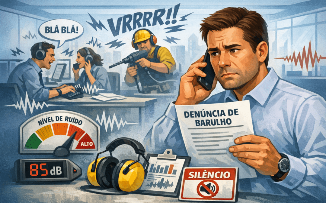 Recebi uma denúncia de barulho: quais medidas técnicas a empresa deve tomar?