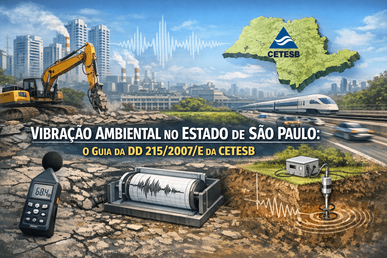 Vibração ambiental no Estado de São Paulo: o guia da DD 215/2007/E da CETESB (POST-PILAR)
