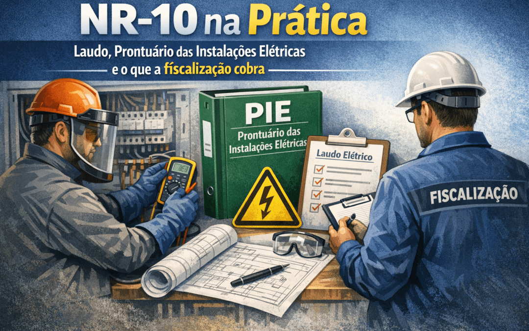 NR-10 na prática: laudo, Prontuário das Instalações Elétricas (PIE) e o que a fiscalização cobra