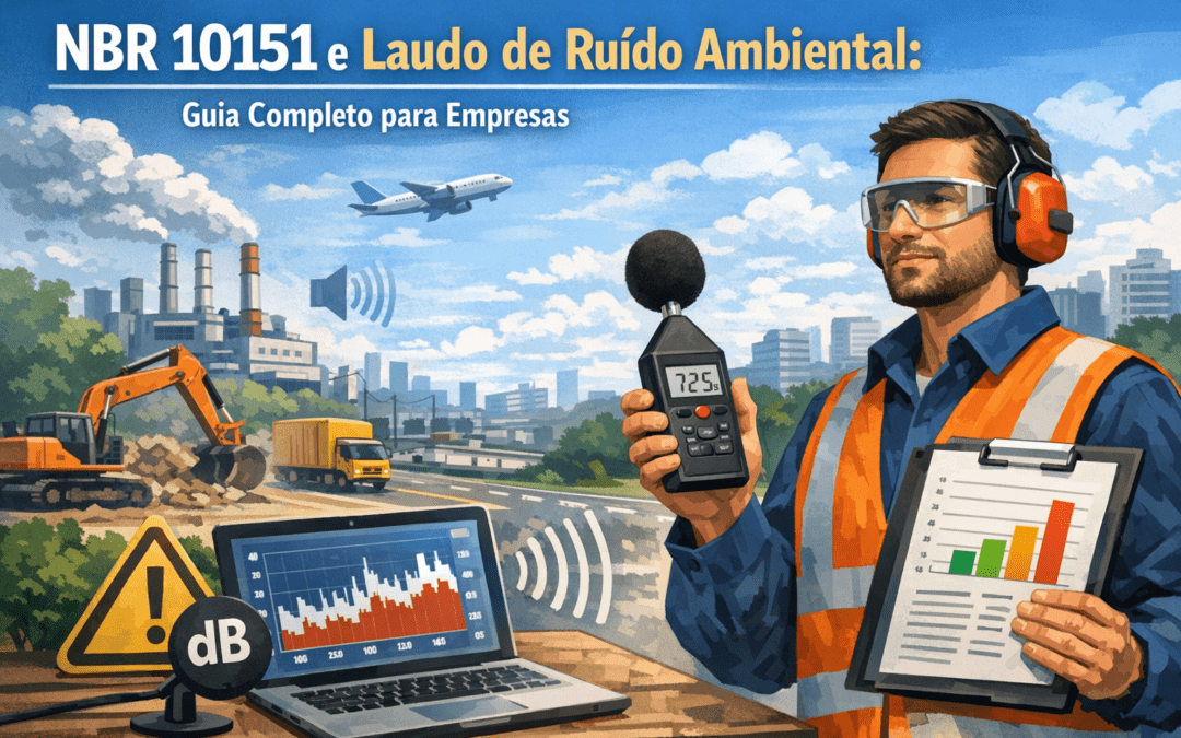 NBR 10151 e laudo de ruído ambiental: guia completo para empresas