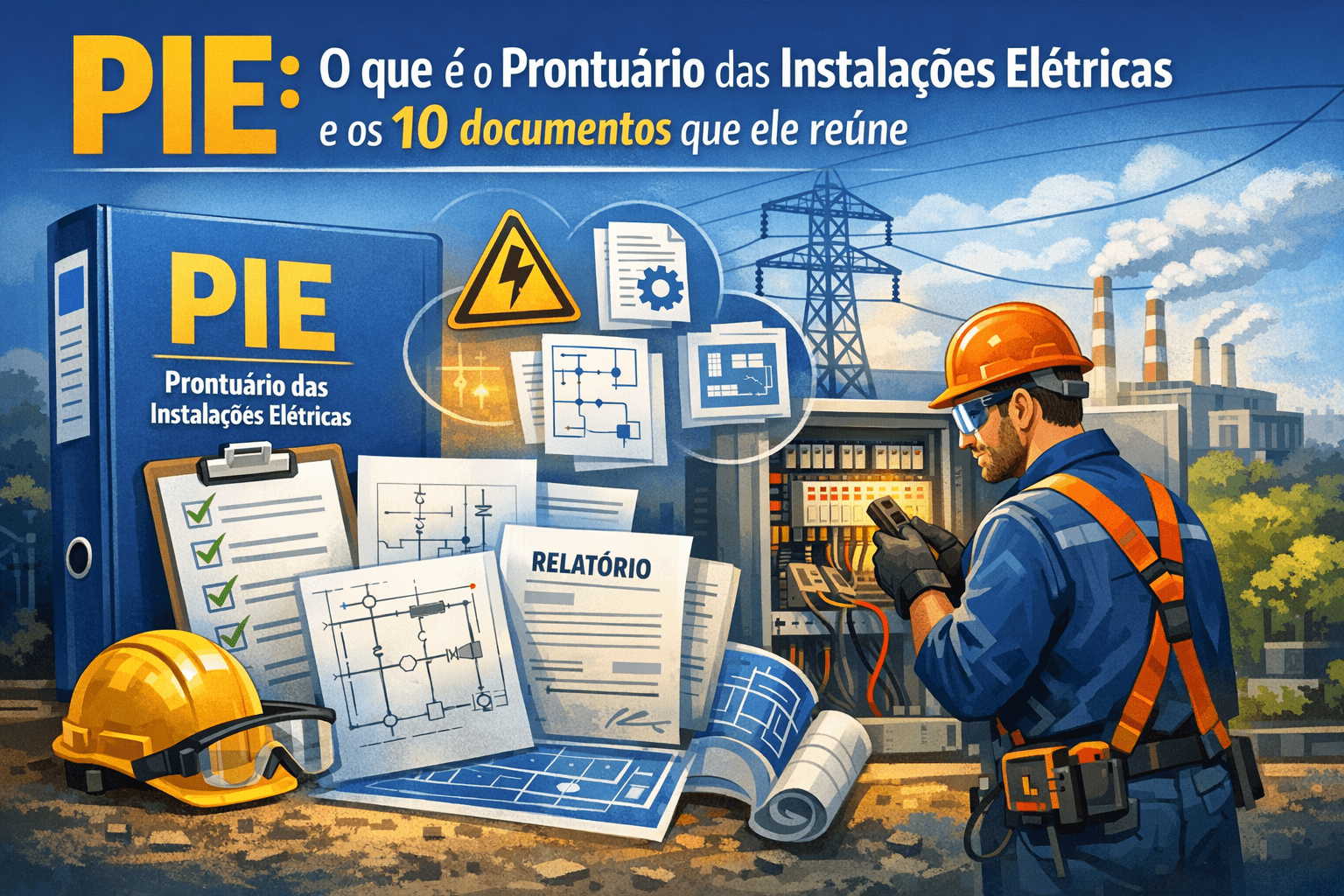 PIE: o que é o Prontuário das Instalações Elétricas e os 10 documentos que ele reúne
