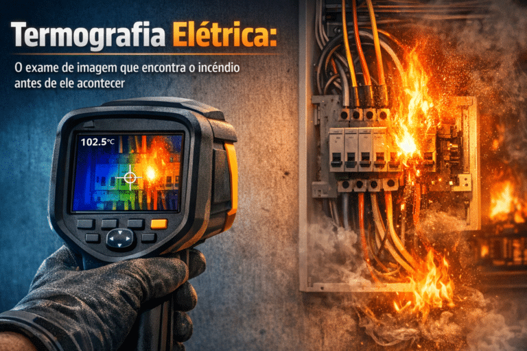 Termografia elétrica: o exame de imagem que encontra o incêndio antes de ele acontecer (POST-PILAR)