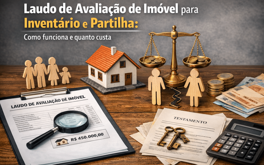 Laudo de avaliação de imóvel para inventário e partilha: como funciona e quanto custa