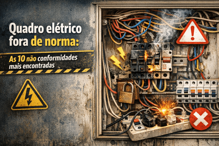 Quadro elétrico fora de norma: as 10 não conformidades mais encontradas