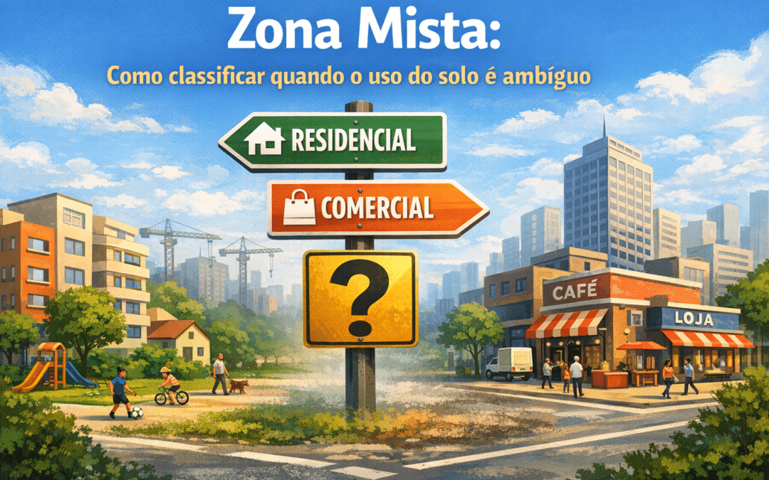 Zona mista: como classificar quando o uso do solo é ambíguo