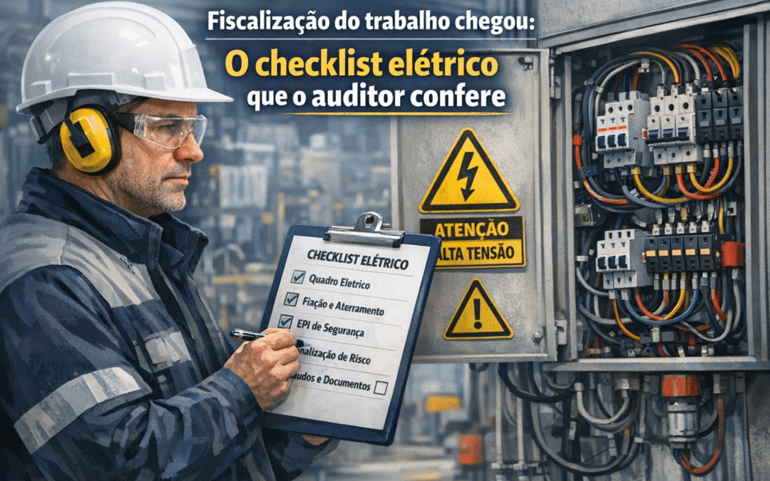 Fiscalização do trabalho chegou: o checklist elétrico que o auditor confere