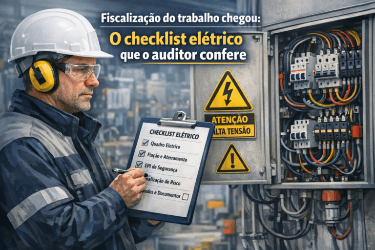 Fiscalização do trabalho chegou: o checklist elétrico que o auditor confere